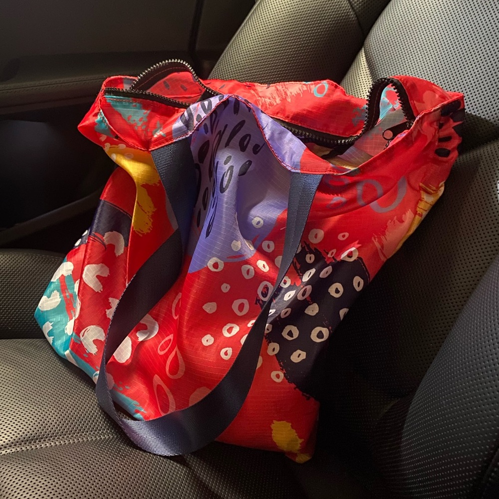 Foldable Carryall Tote Ripstop Polyester - image 2